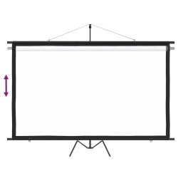 vidaXL Schermo di Proiezione con Treppiedi 120" 16:9