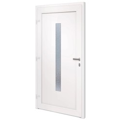 Porta Ingresso Antracite 108x208 cm in PVC