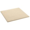 vidaXL Pannelli Murali 12 pz Crema 30x30 cm in Tessuto 1,08 m²