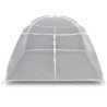 vidaXL Tenda da Campeggio 200x120x130 cm in Fibra di Vetro Bianca