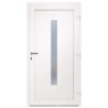 vidaXL Porta Ingresso Bianca 108x208 cm in PVC