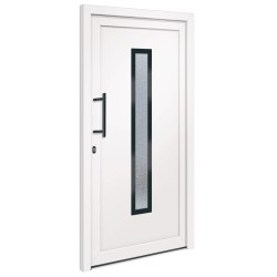 vidaXL Porta Ingresso Bianca 108x208 cm in PVC