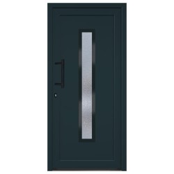 vidaXL Porta Ingresso Antracite 98x208 cm in PVC