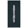 vidaXL Porta Ingresso Antracite 98x208 cm in PVC