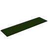 vidaXL Pannelli Murali 12 pz Verde Scuro 60x15 cm Velluto 1,08 m²