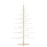 vidaXL Albero di Natale Decorativo in Legno 150 cm Legno Massello Pino