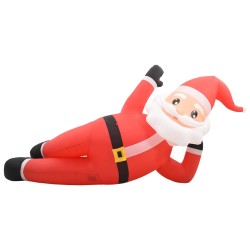    Babbo Natale Gonfiabile con LED IP44 Rosso 360 cm XXL