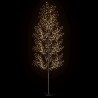 Albero di Natale 1200 LED Bianco Caldo Ciliegio in Fiore 400 cm