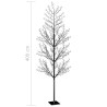 Albero di Natale 1200 LED Bianco Caldo Ciliegio in Fiore 400 cm