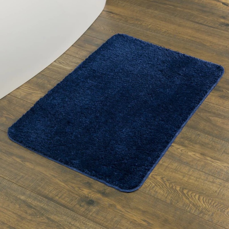 Sealskin Tappetino da Bagno Angora 60x90 cm Blu