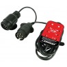 Carpoint Tester Presa per Gancio di Traino LED 12 V Nero