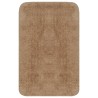    Set Tappetini per Bagno 3 pz in Tessuto Beige