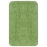    Set Tappetini per Bagno 3 pz in Tessuto Verde