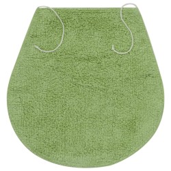    Set Tappetini per Bagno 3 pz in Tessuto Verde