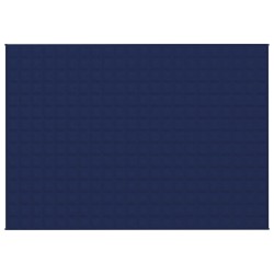    Coperta Ponderata Blu 155x220 cm 11 kg Tessuto