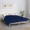    Coperta Ponderata Blu 220x235 cm 11 kg Tessuto