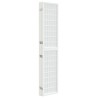    Divisorio Pieghevole 5 Pannelli Stile Giapponese 200x170 Bianco