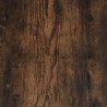    Tavolino da Salotto Rovere Fumo 100x40x40 cm Legno ingegnerizzato