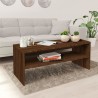    Tavolino Salotto Rovere Marrone 100x40x40 cm Legno ingegnerizzato