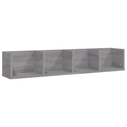 Mensola a Muro CD Grigio Sonoma 100x18x18 cm Legno ingegnerizzato