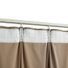    Tende Oscuranti con Ganci 2 pz Beige in Velluto 140x225 cm