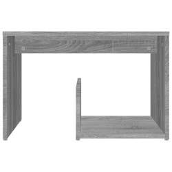    Tavolino Grigio Sonoma 59x36x38 cm in Legno Ingegnerizzato