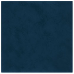 vidaXL Pannelli Murali 12 pz Blu 30x30 cm Velluto 1,08 m²