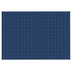    Coperta Ponderata Blu 138x200 cm 6 kg Tessuto