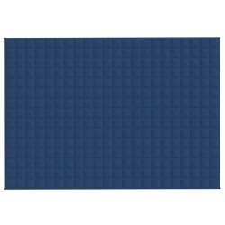    Coperta Ponderata Blu 155x220 cm 11 kg Tessuto