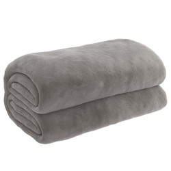    Coperta Ponderata con Copertura Grigia 155x220 cm 11 kg Tessuto