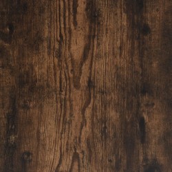    Tavolino Rovere Fumo 50x26x50 cm in Legno Ingegnerizzato