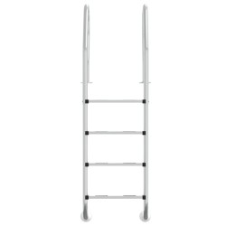 Scala per Piscina 54x38x184,5 cm Acciaio Inox 304