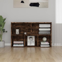    Libreria/Credenza Rovere Fumo 50x25x80 cm in Legno Ingegnerizzato