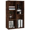    Libreria/Credenza Rovere Fumo 50x25x80 cm in Legno Ingegnerizzato