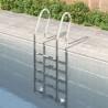    Scala per Piscina 54x38x211 cm Acciaio Inox 304