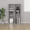    Libreria/Credenza Grigio Sonoma 50x25x80 cm Legno ingegnerizzato