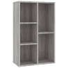    Libreria/Credenza Grigio Sonoma 50x25x80 cm Legno ingegnerizzato