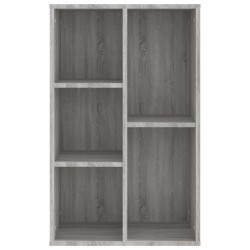    Libreria/Credenza Grigio Sonoma 50x25x80 cm Legno ingegnerizzato