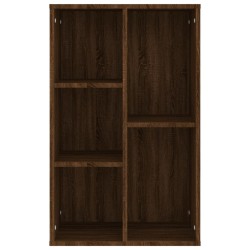    Libreria/Credenza Rovere Marrone 50x25x80 cm Legno ingegnerizzato