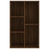    Libreria/Credenza Rovere Marrone 50x25x80 cm Legno ingegnerizzato