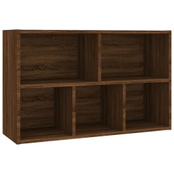    Libreria/Credenza Rovere Marrone 50x25x80 cm Legno ingegnerizzato