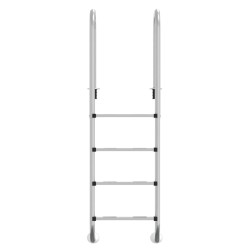 Scala per Piscina 54x38x184,5 cm Acciaio Inox 304