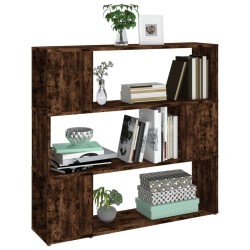    Libreria/Divisorio Rovere Fumo 100x24x94 cm