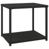    Tavolino Nero 55x45x49 cm in Polyrattan