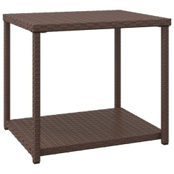    Tavolino Marrone 55x45x49 cm in Polyrattan