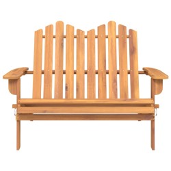    Panchina da Giardino Adirondack 126 cm Legno Massello di Acacia