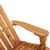    Panchina da Giardino Adirondack 126 cm Legno Massello di Acacia