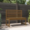    Panca da Giardino Miele 109 cm in Legno Massello di Pino