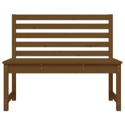    Panca da Giardino Miele 109 cm in Legno Massello di Pino