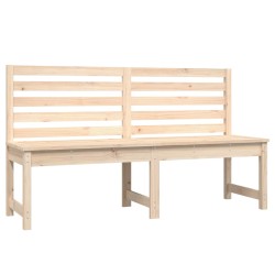    Panca da Giardino 157,5 cm in Legno Massello di Pino